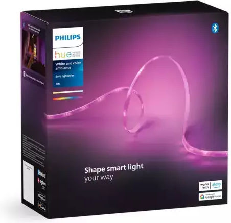 Philips Smart LED Strip Wi-Fi 220V RGB Light 3m with Power Supply