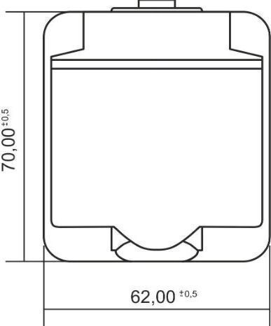 Karlik Power Socket Gray 1pcs