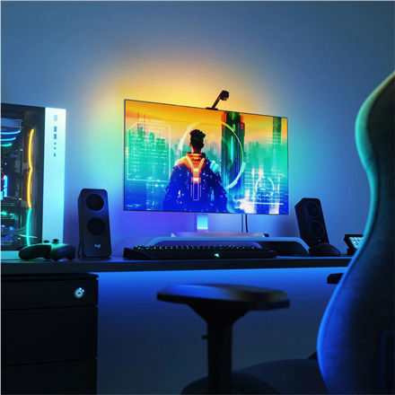 Nanoleaf Smart Ταινία LED Wi-Fi Τηλεόρασης RGB Φως 5.2m με Τροφοδοτικό