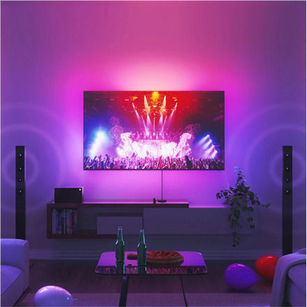Nanoleaf Smart Ταινία LED Wi-Fi Τηλεόρασης RGB Φως 5.2m με Τροφοδοτικό