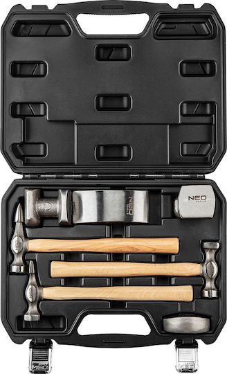 Neo Tools Σετ Σφυριών με Ξύλινη Λαβή 11-640