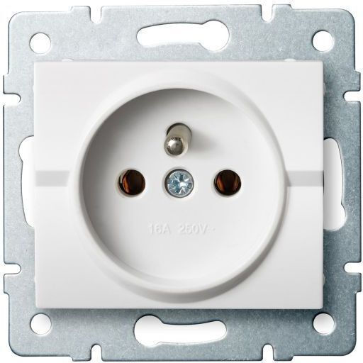 Kanlux Power Socket White 1pcs
