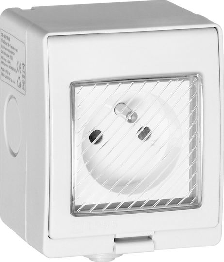 Orno Power Socket Wi-Fi Gray 1pcs