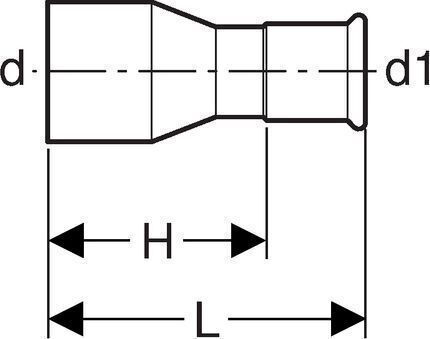 Geberit Pipe Connection 28mm