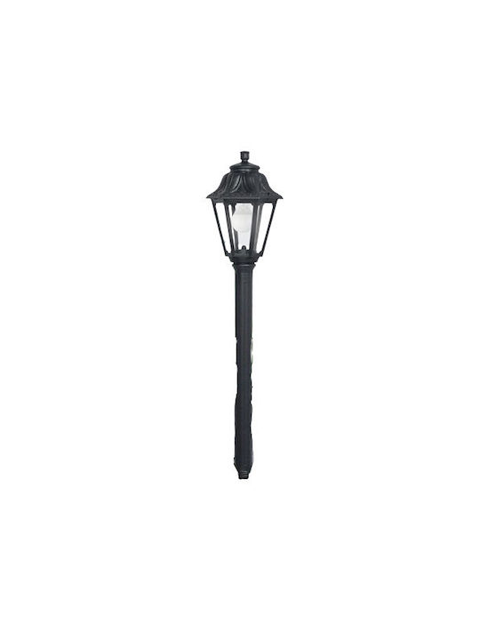 Fumagalli Outdoor Floor Lamp Small Post 6W IP55 for E27 Socket Black