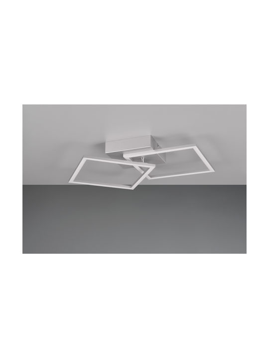 Trio Lighting Plafonieră de Tavan 60buc Gri cu LED Integrat