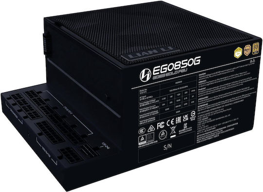 Lian Li Edge Gold 850W Μαύρο Τροφοδοτικό Υπολογιστή Full Modular 80 Plus Gold