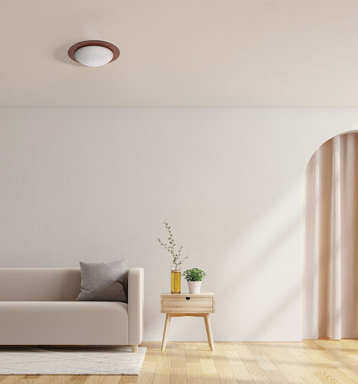 VK Lighting Plafonieră de Tavan Gri cu LED Integrat