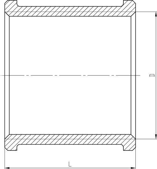 Invena Θηλυκή Σύνδεση Σωλήνα Ορειχάλκινη 1/2" ZM-04-015