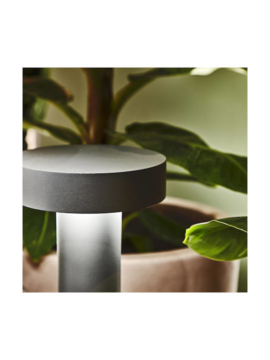 Ideal Lux Tesla Outdoor Floor Lamp Small Post 15W IP44 for G9 Socket Black
