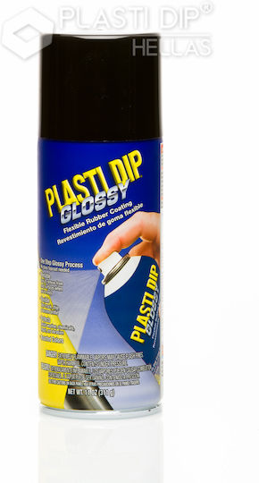 Plasti Dip Спрей Защитно фолио Performix с Блестящ Ефект Черно 400мл