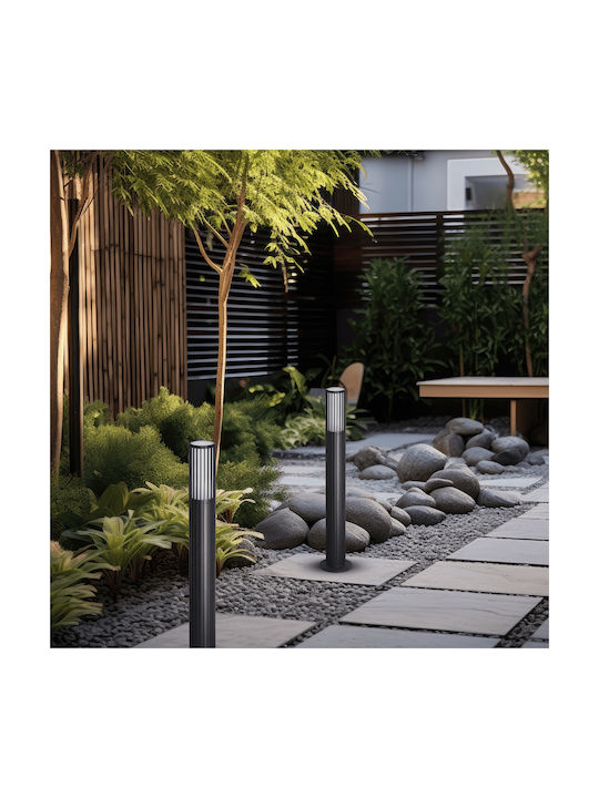 Eko Light Lampa Post Mic Pentru Exterior 8W IP44 Pentru Bază De Bec GU10 Neagră