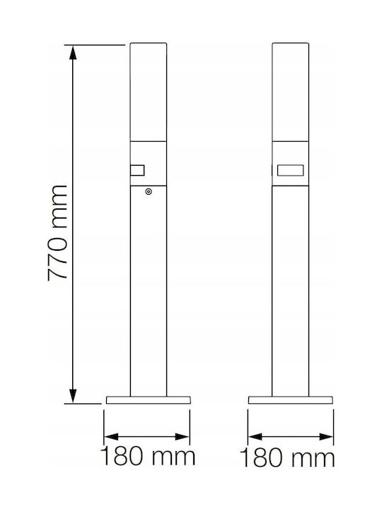 8.7w Steinel Gl 65 Led Garden Lamp Sensor