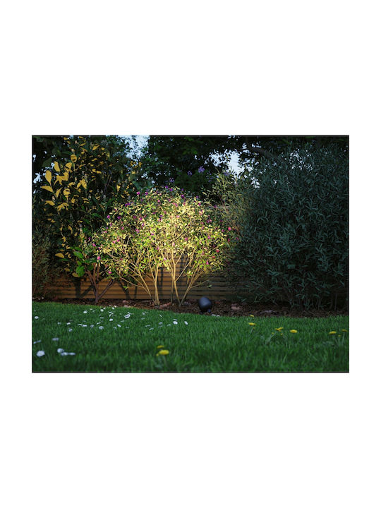 Paulmann Outdoor Floor Lamp Projector 8W with Warm White Light IP65 Gray