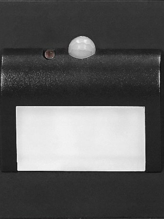 Orno Επιτοίχιο Εξωτερικό Φωτιστικό LED 1.5W με Φυσικό Λευκό Φως