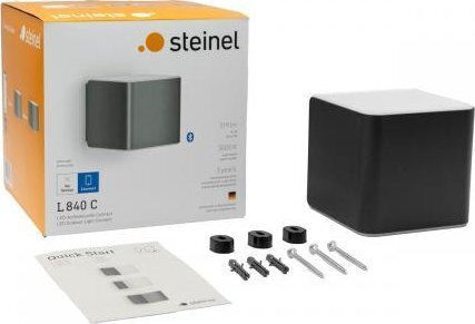 Steinel Стенен Външен Плафон LED IP44 9.1W с Топло бяло Светлина