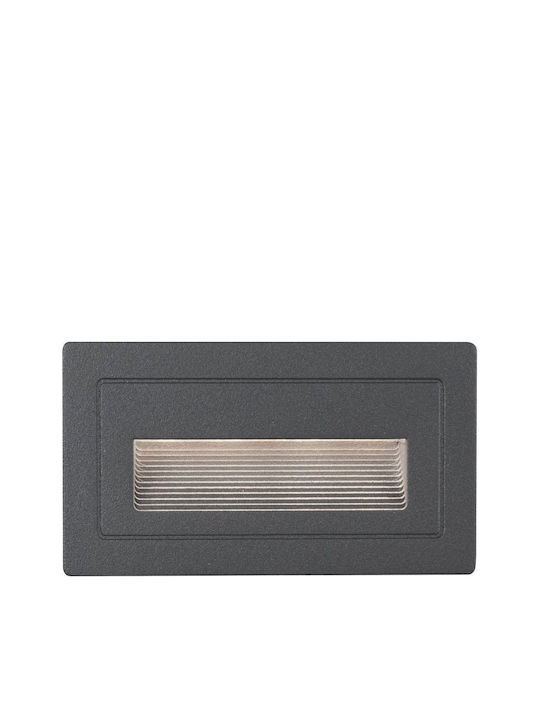 Paulmann Επιτοίχια Εξωτερική Πλαφονιέρα IP44 10.3x6.2εκ.