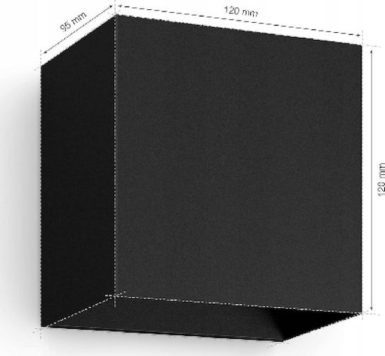 Philips Resonate Επιτοίχιο Εξωτερικό Φωτιστικό LED IP44 8W με RGBW Φως