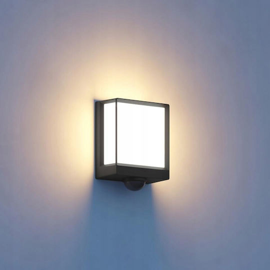 Steinel Wandmontierte Außenbeleuchtung Deckenleuchte LED IP65 12,9W mit Warmweißem Licht