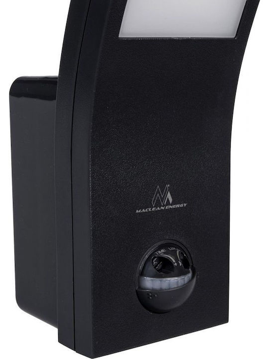 Maclean Energy Wall-Mounted Outdoor Light LED IP54 10W with Natural White Light