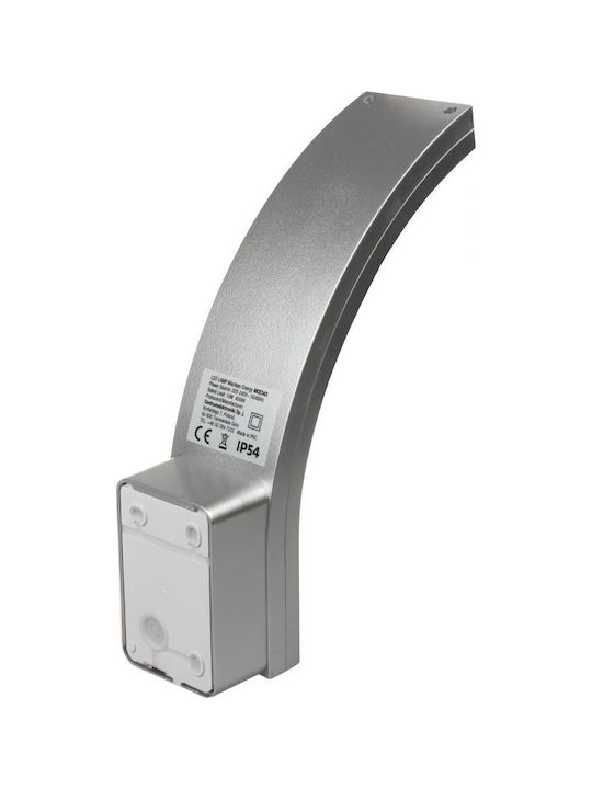 Maclean Energy Wall-Mounted Outdoor Light LED IP54 10W with Natural White Light