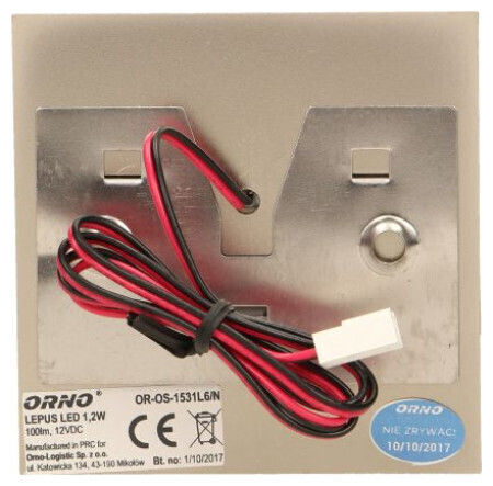 Orno Επιτοίχιο Εξωτερικό Φωτιστικό LED
