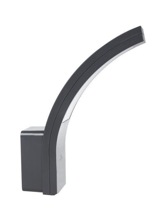 Maclean Energy Wall-Mounted Outdoor Light LED IP54 10W with Natural White Light