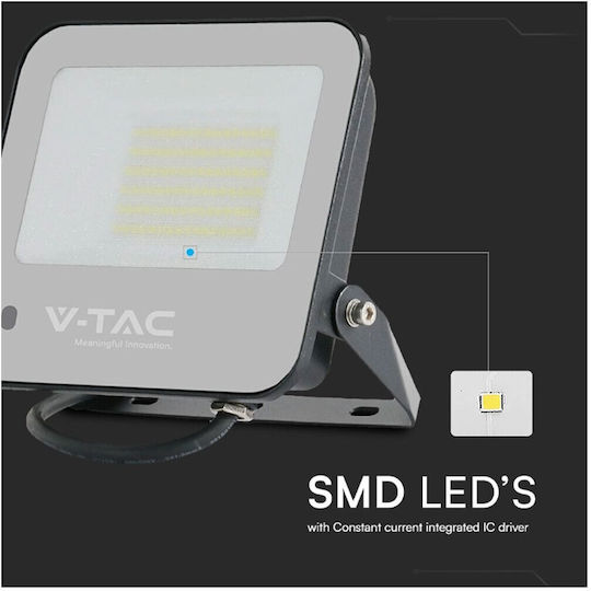 V-TAC Στεγανός Προβολέας LED 50W RGBW IP65