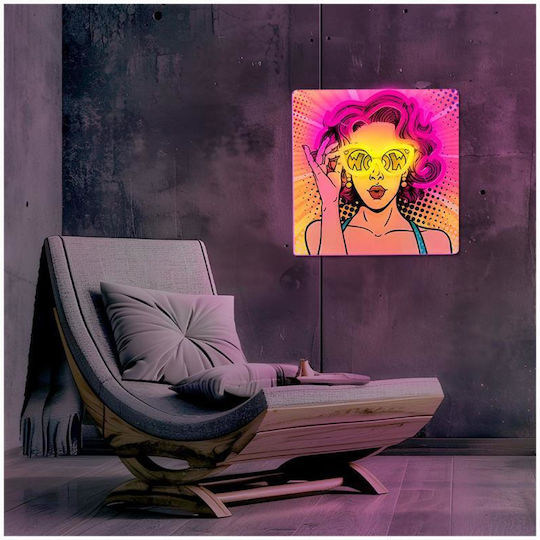 Forever Light Lustră Decorativă Figura Galben