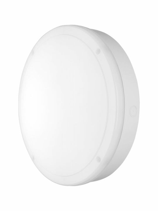Ledvance Surface Επιτοίχια Εξωτερική Πλαφονιέρα LED IP65 15W με Θερμό Λευκό Φως