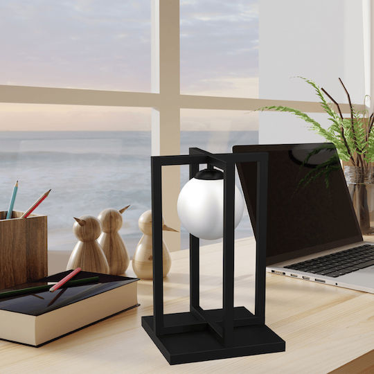 Eko Light Lustră Decorativă cu Soclu pentru Bec E14 Negru