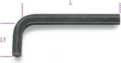 Beta Κλειδί Allen σε Σχήμα L με Μύτη Μεγέθους 24mm