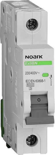 Noark Автоматичен Прекъсвач 16Спецификация Еднополюсен AC/DC 100098