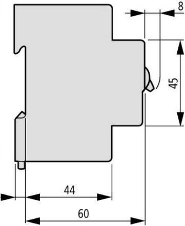 Eaton Automatic Circuit Breaker 2A Single-pole AC 278620