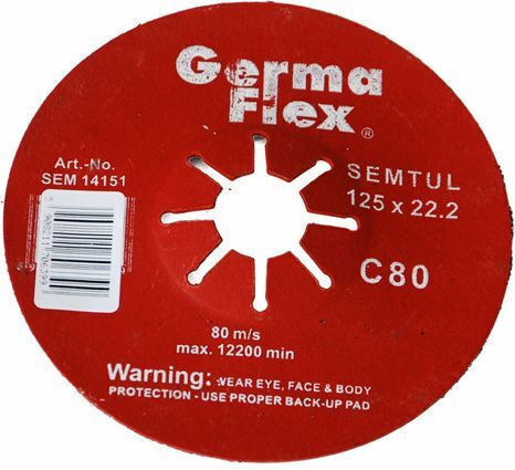 Grinding 125 Δίσκος Λείανσης P 24 Μετάλλου 125mm