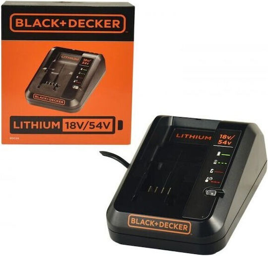 Black & Decker Ladegerät für Werkzeugbatterien 18V Lithium