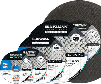 Krausmann Dynamic AC13942 Schleifscheibe Metall 180mm
