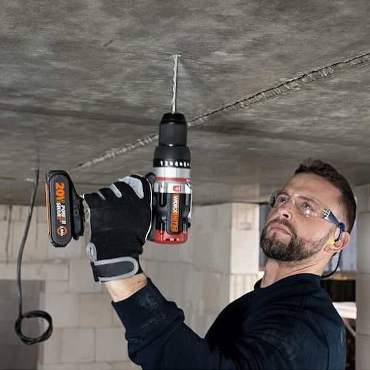 Worx Δραπανοκατσάβιδο Μπαταρίας Solo Brushless 20V
