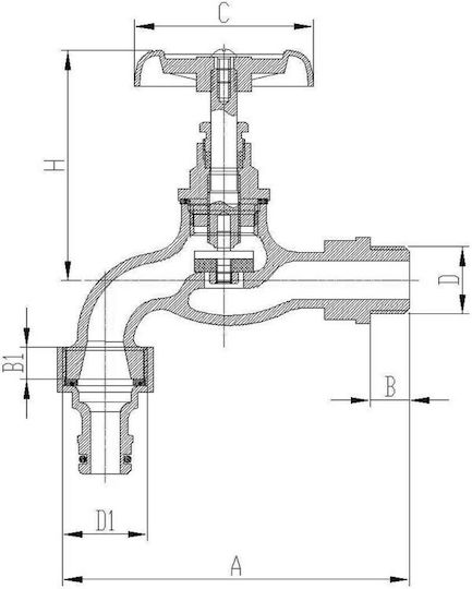 Invena Vana / Comutator 1/2"
