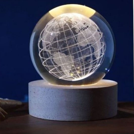 Total Gift Decorative Lamp Crystal Ball Transparent