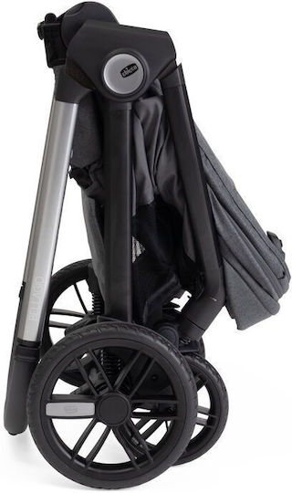 Chicco Bellagio Trio Adjustable Baby Stroller Suitable for Newborn Lunar Rock 9.7kg