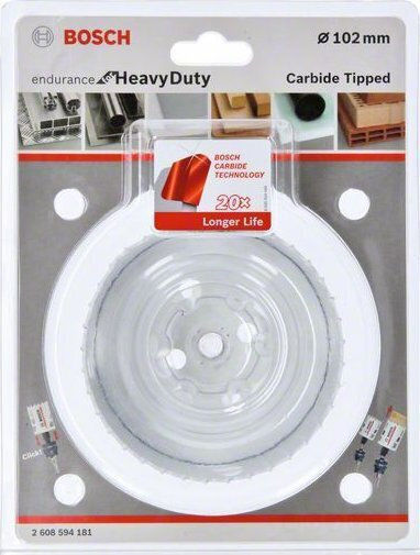 Endurance Heavy Duty Carbide Tipped Hole Saw 102mm
