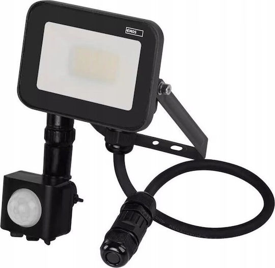 Emos Solar Light 10W 1100lm Natural White 4000K with Motion Sensor IP65