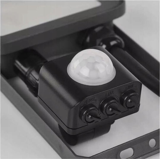 Emos Solar Light 10W 1100lm Natural White 4000K with Motion Sensor IP65