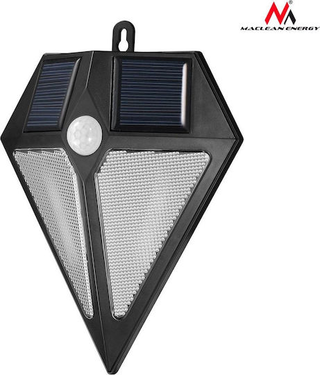Maclean Energy Wall Mounted Solar Light with Motion Sensor IP65