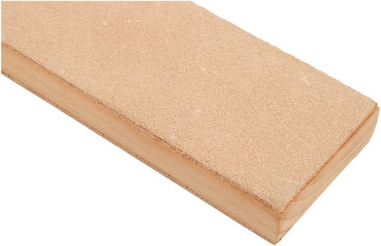 Strop din piele cu mâner din lemn 38x5x1.3cm Risam Rw054-b