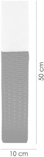 Strend Pro Solar Rattan50 Solar Lamps 4 X Led Height 50 Cm Artificial Rattan