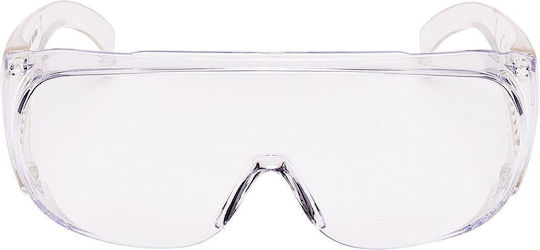 3M Safety Glasses for Protection with Transparent Lenses 1pcs