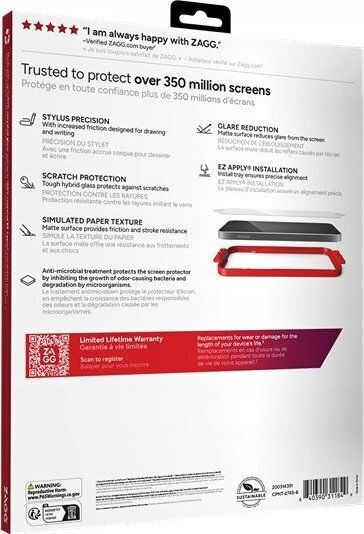 Zagg Invisibleshield Защитен екран (iPad Air 13" M2 (2024) - Zagg) 200314350