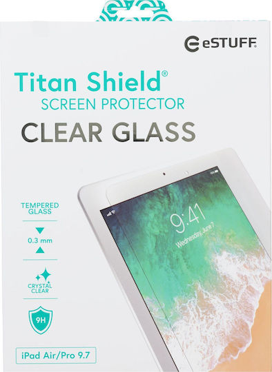 eSTUFF 0.3mm Tempered Glass (Apple iPad 9.7")